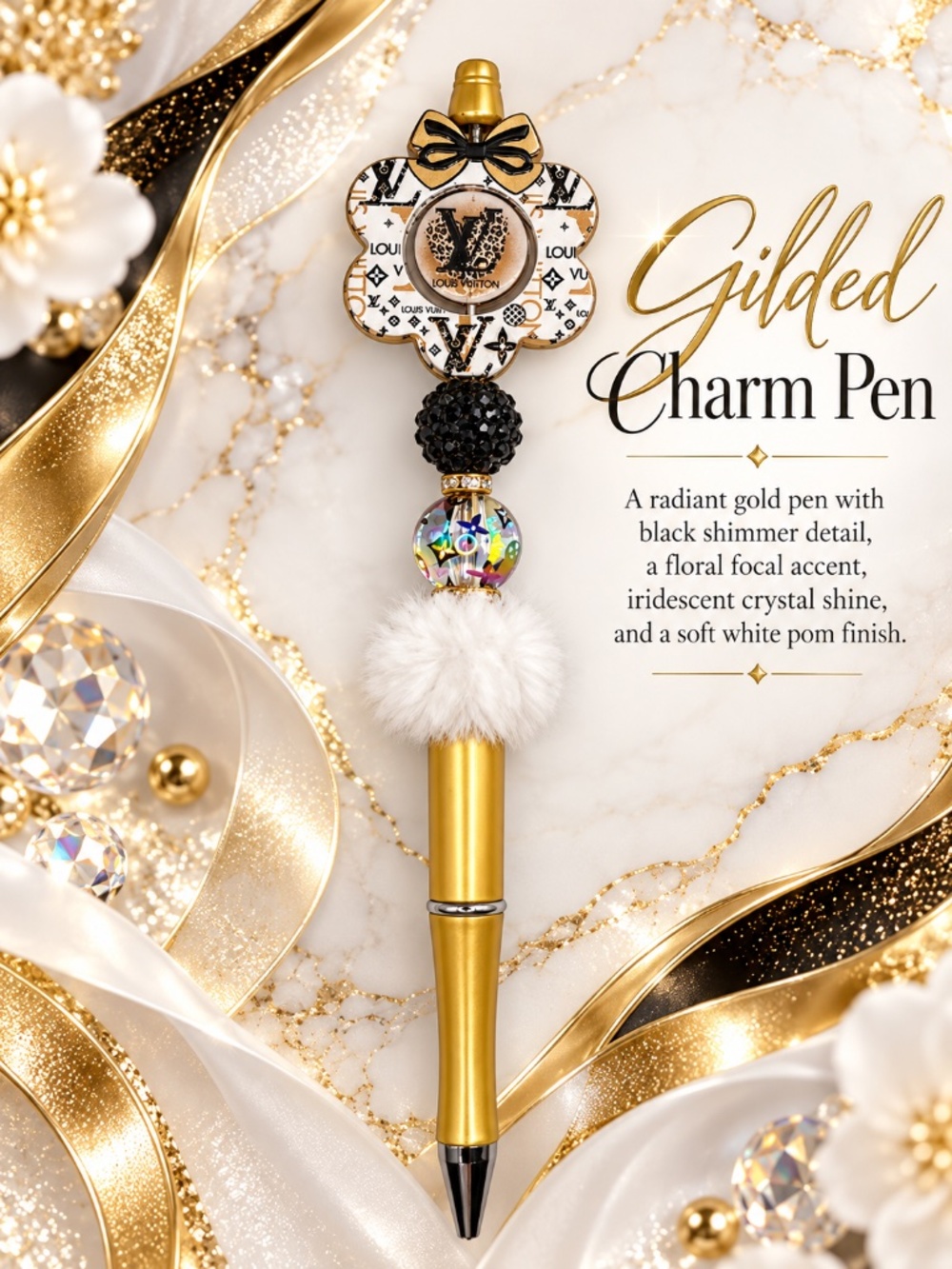 Gilded Charm Pen